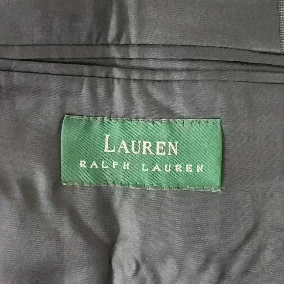 Lauren Ralph Lauren Blazer Mens 42R Wool Suit Jacket 2 Button - Picture 5 of 6